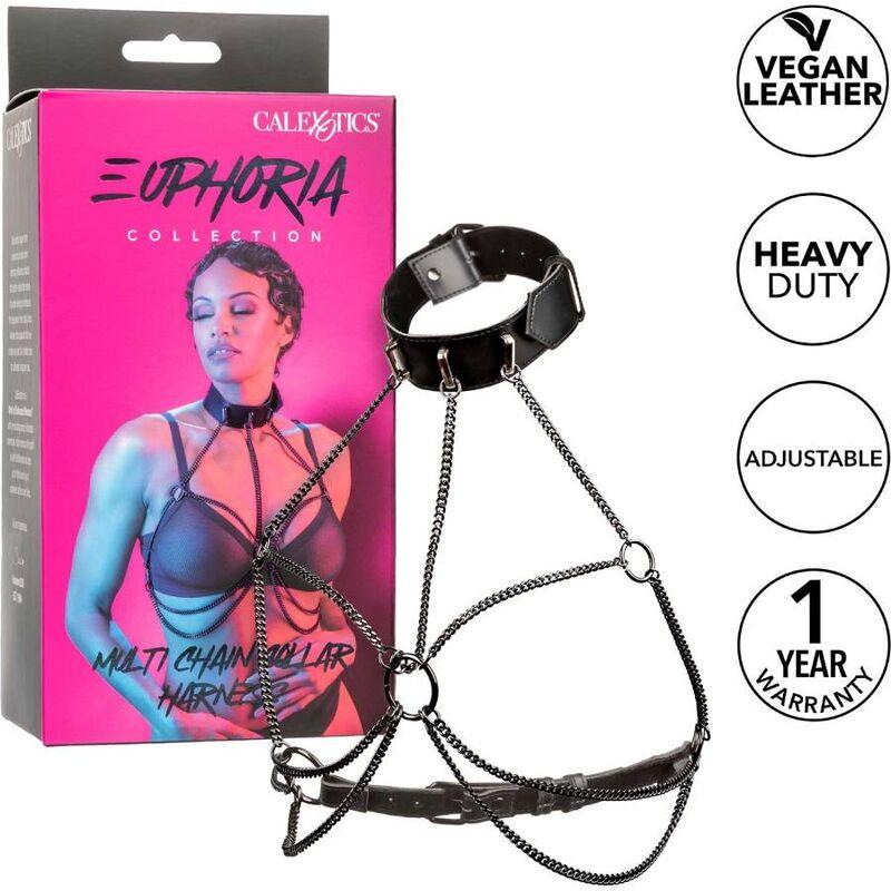 CALEXOTICS - EUPHORIA ARNÉS DE CUELLO DE CADENA - Optelum