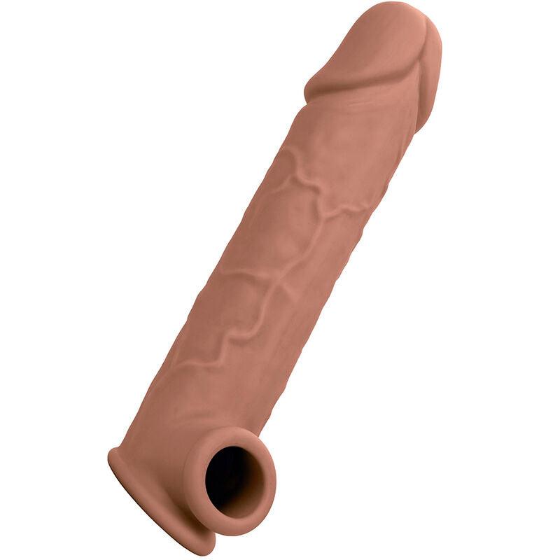 CALEXOTICS - PERFORMANCE MAXX EXTENSIÓN REALISTA 8 PIEL MORENO - Optelum