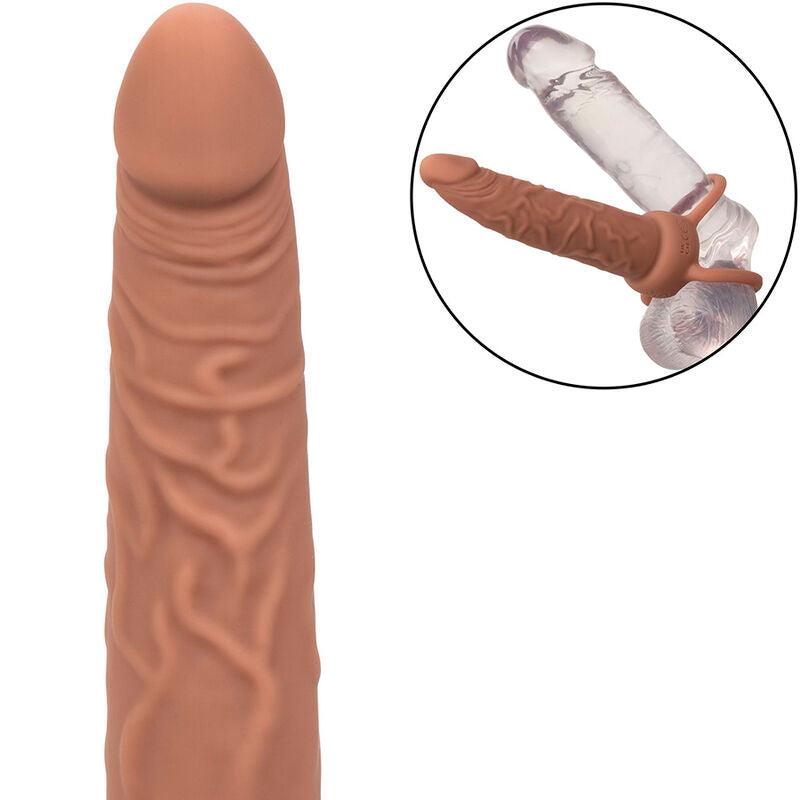 CALEXOTICS - PERFORMANCE MAXX DOBLE PENETRADOR RECARGABLE PIEL MORENO - Optelum