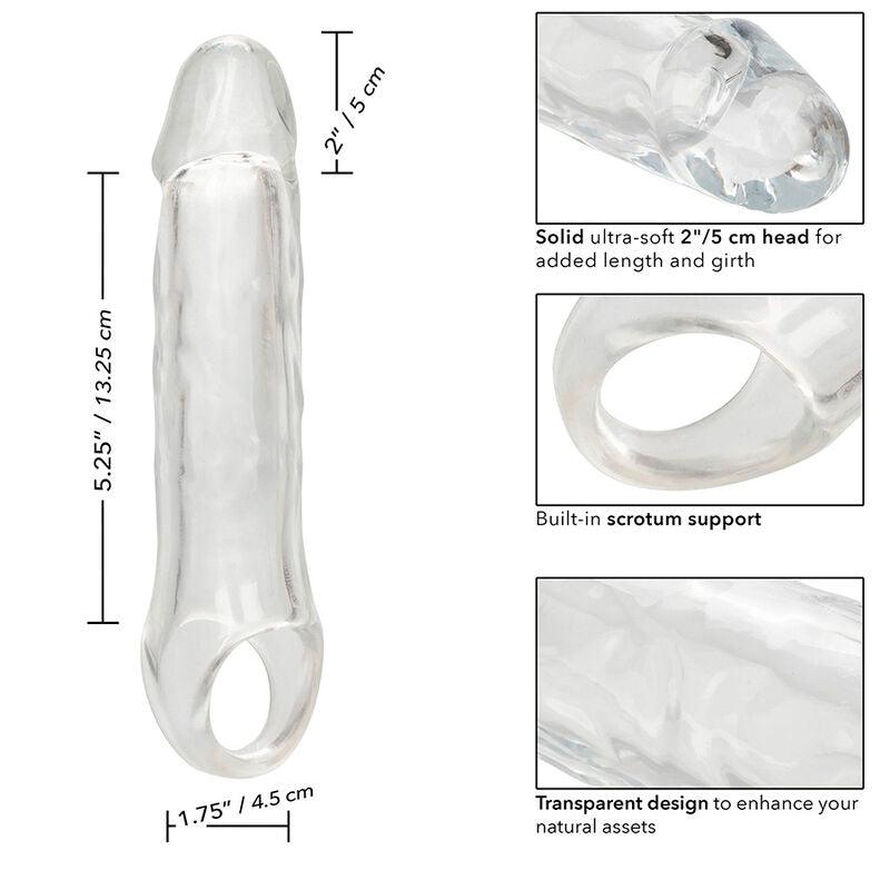 CALEXOTICS - PERFORMANCE MAXX EXTENSIÓN CLARA 7,5 TRANSPARENTE - Optelum