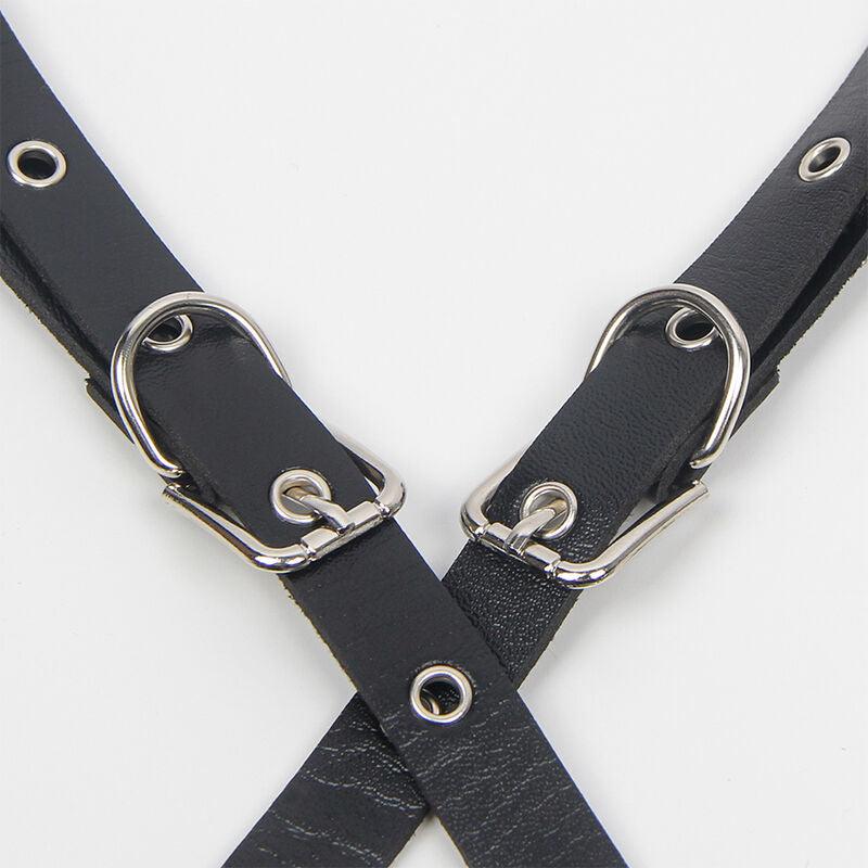 SUBBLIME - ARNÉS CON TIRANTAS DETALLE CADENAS TALLA ÚNICA - Optelum