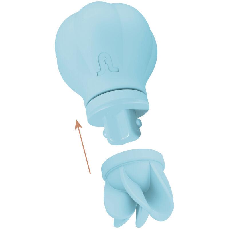 ADRIEN LASTIC - CARESS ESTIMULADOR CLITORIS AZUL - Optelum