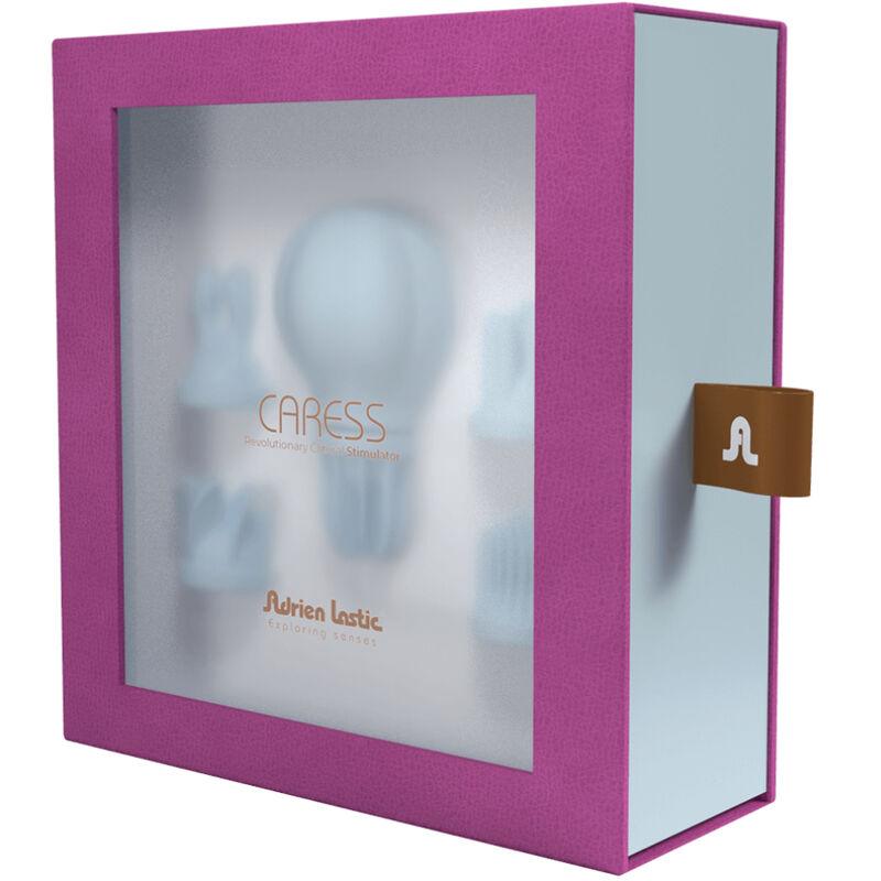 ADRIEN LASTIC - CARESS ESTIMULADOR CLITORIS AZUL - Optelum
