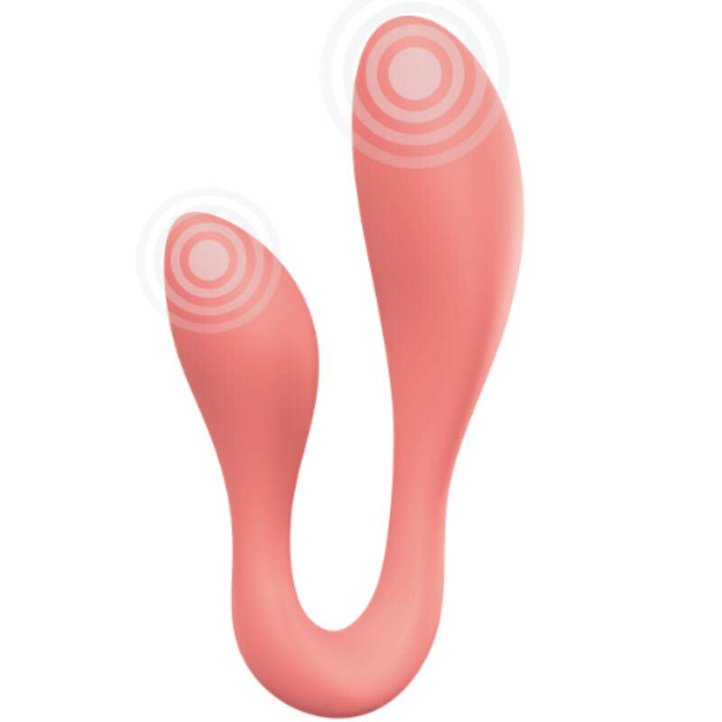 ADRIEN LASTIC - COUPLE SECRETS II DOBLE ESTIMULACION ROSA + APP - Optelum