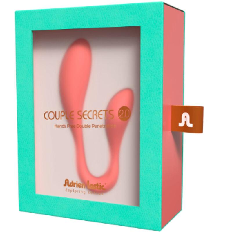 ADRIEN LASTIC - COUPLE SECRETS II DOBLE ESTIMULACION ROSA + APP - Optelum