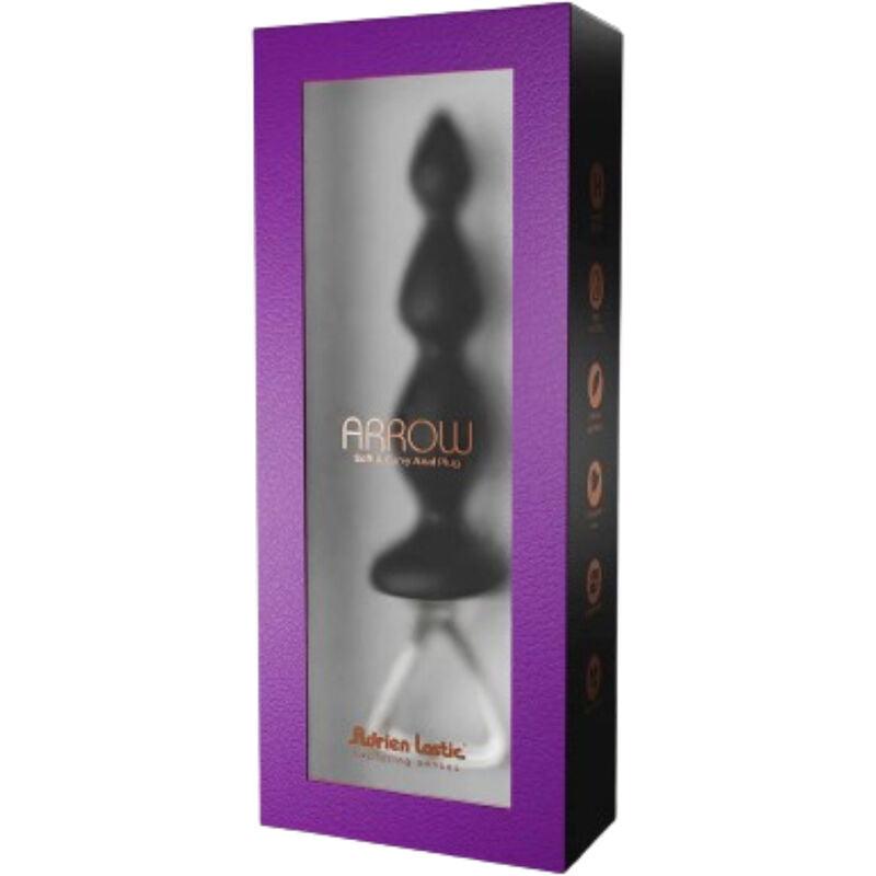 ADRIEN LASTIC - ARROW ESTIMULADOR ANAL NEGRO - Optelum