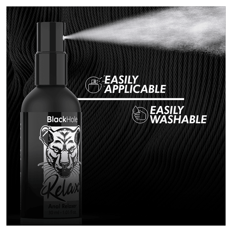 BLACK HOLE - SPRAY EXPLORER RELAJANTE ANAL 30 ML - Optelum