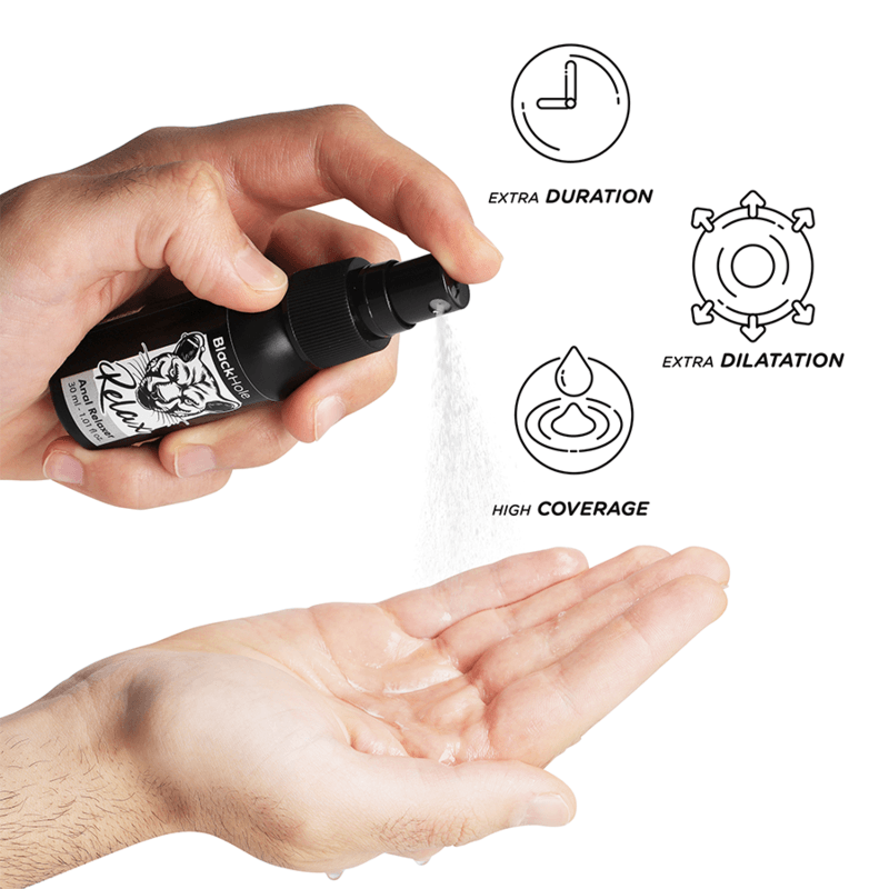 BLACK HOLE - SPRAY EXPLORER RELAJANTE ANAL 30 ML - Optelum