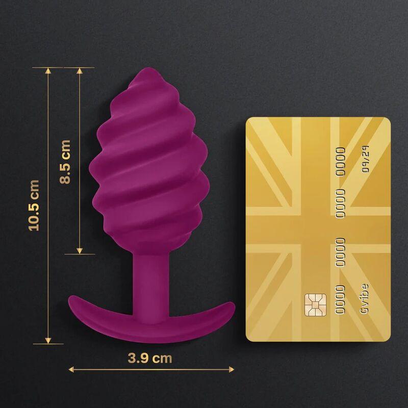 G-VIBE - GPLUG TWIST 2 PLUG ANAL MORADO - Optelum