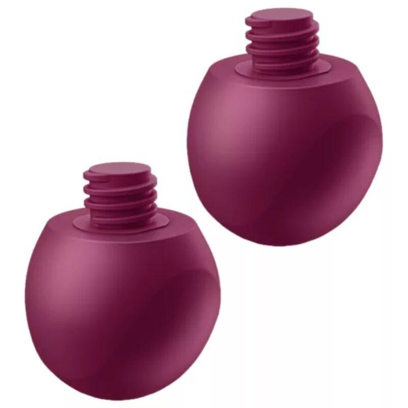 SATISFYER - LOVE BIRDS VARY BOLAS VIBRADORES APP GRATUITA ROJO VINO - Optelum