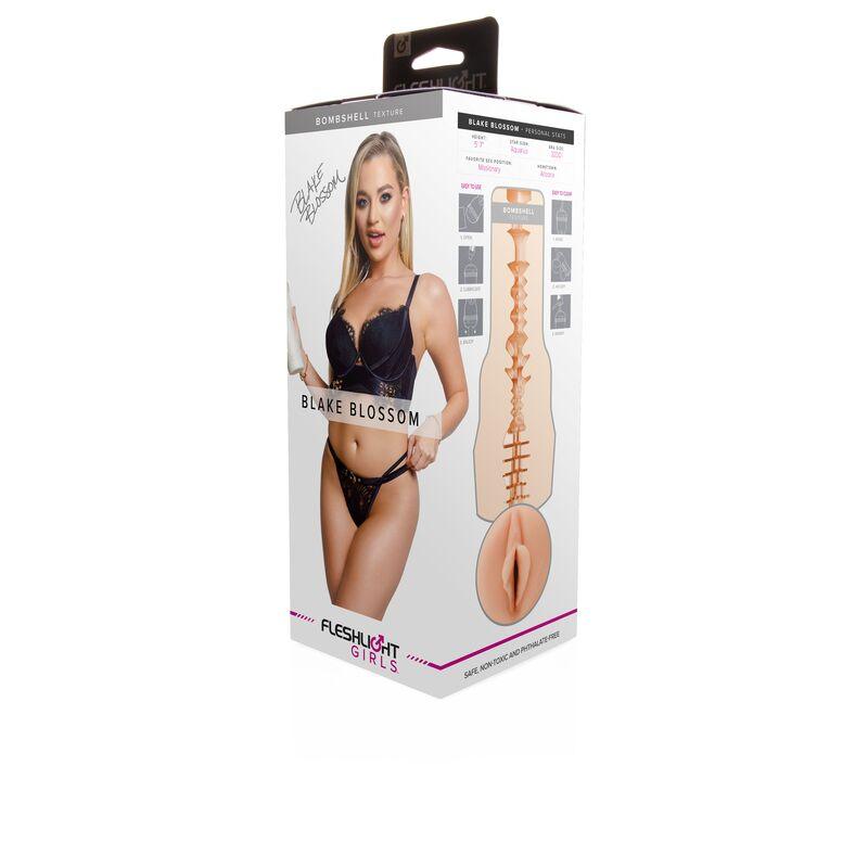 FLESHLIGHT - BLAKE BLOSSOM BOMBSHELL VAGINA - Optelum
