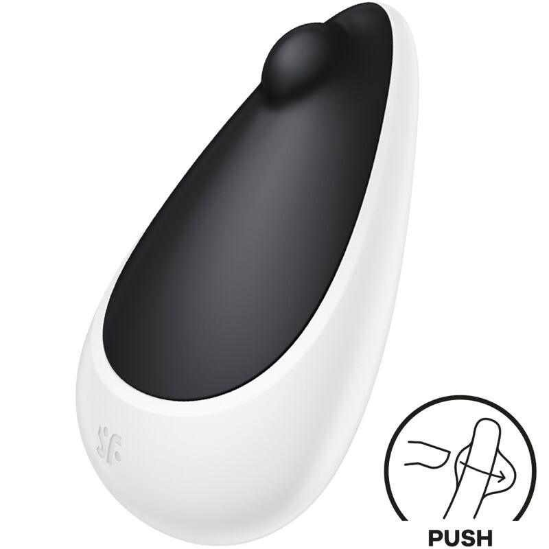 SATISFYER - SPOT ON 3 ESTIMULADOR DE CLÍTORIS NEGRO - Optelum