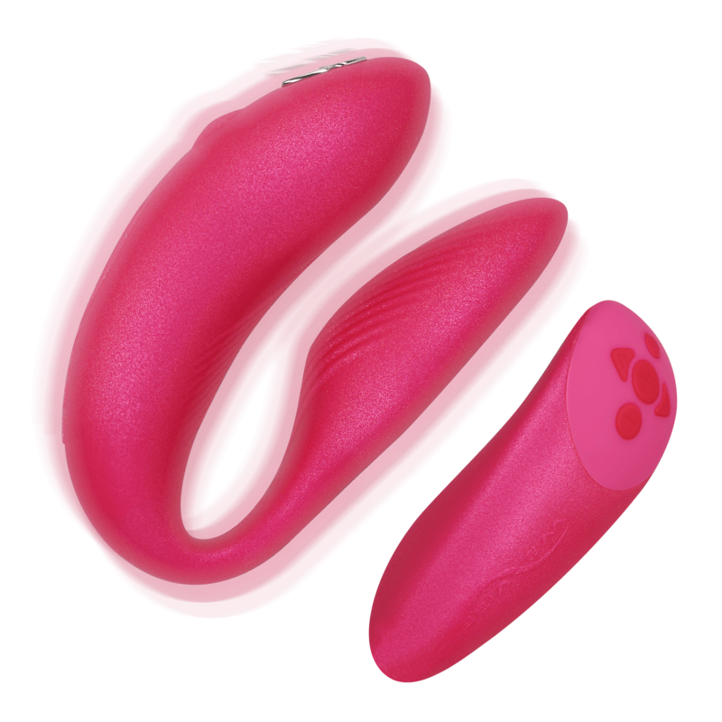 WE-VIBE - CHORUS VIBRADOR PAREJAS CON CONTROL SQUEEZE ROSA - Optelum