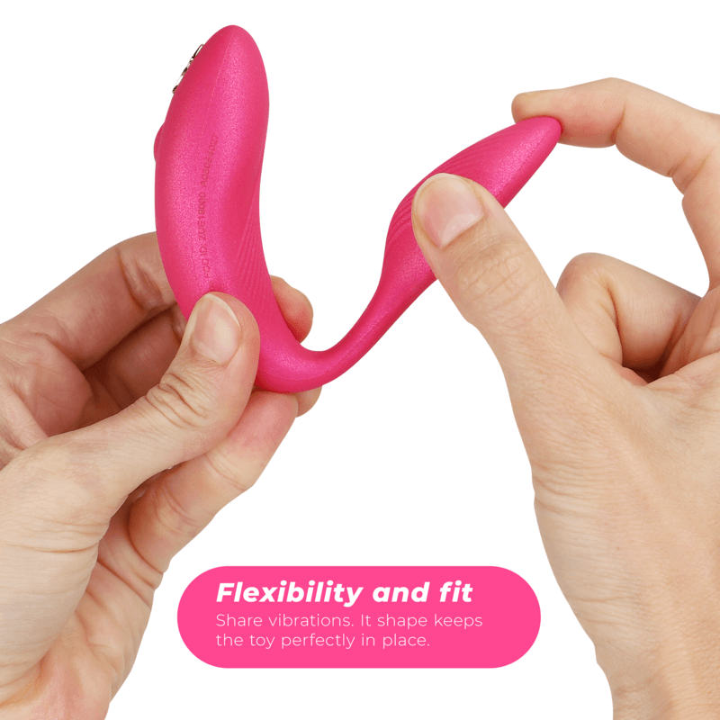 WE-VIBE - CHORUS VIBRADOR PAREJAS CON CONTROL SQUEEZE ROSA - Optelum