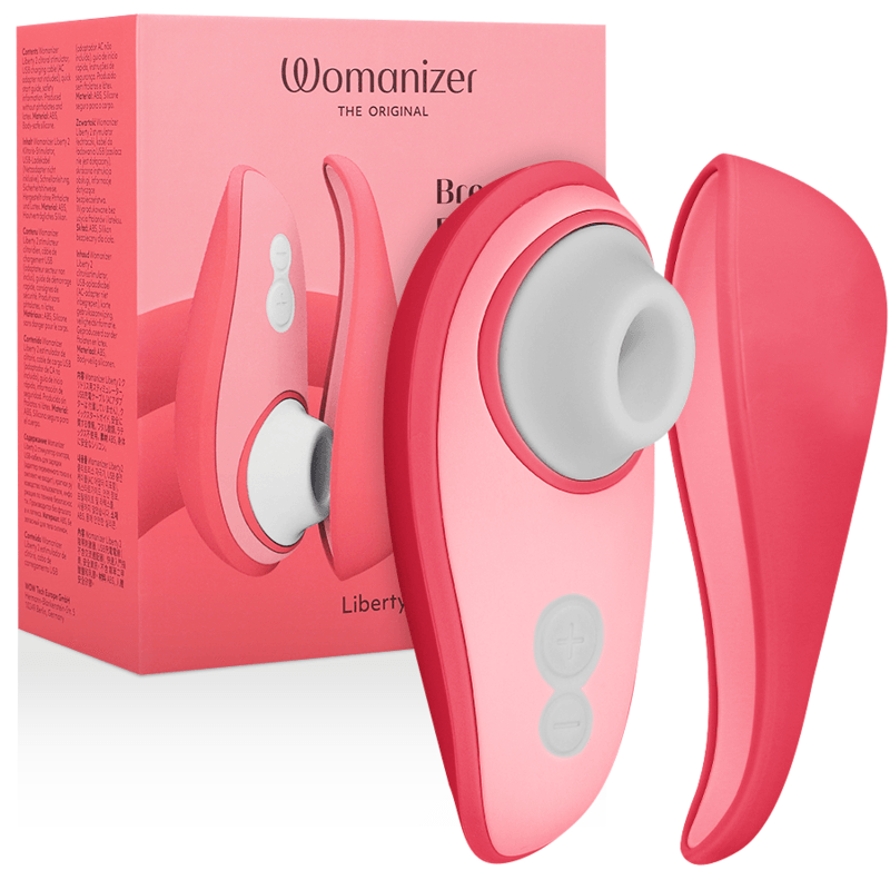 WOMANIZER - LIBERTY 2 ESTIMULADOR & SUCCIONADOR CLITORIS VERDE CLARO - Optelum