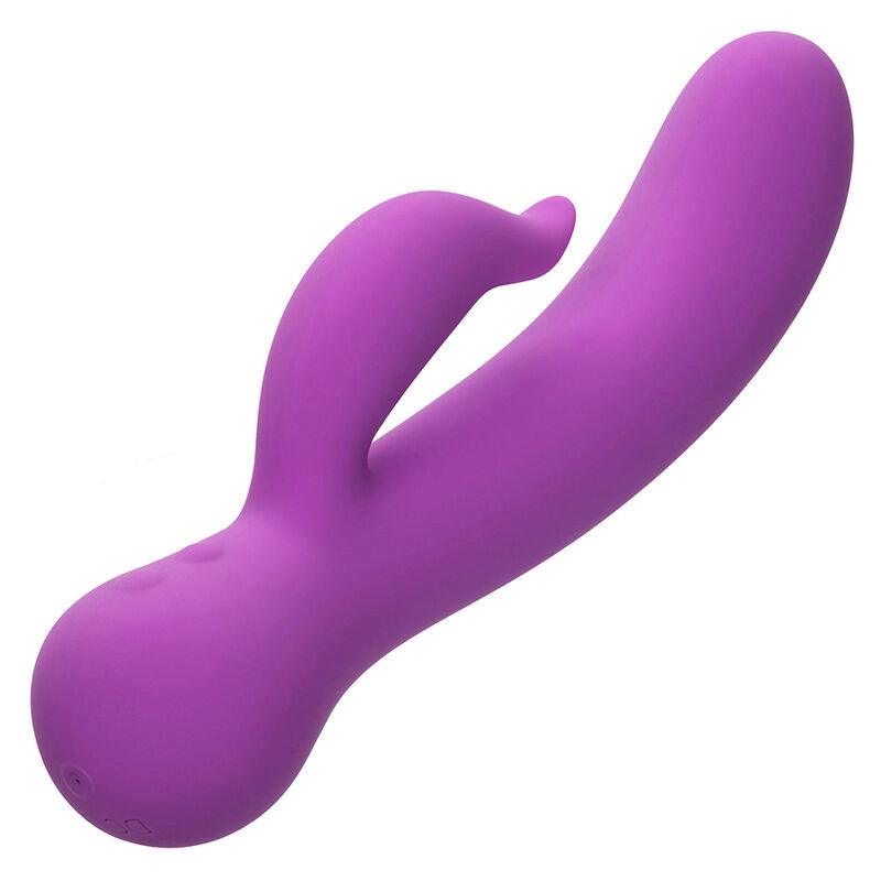 CALEXOTICS - FIRST TIME VIBRADOR COMPLACIENTE RECARGABLE MORADO - Optelum