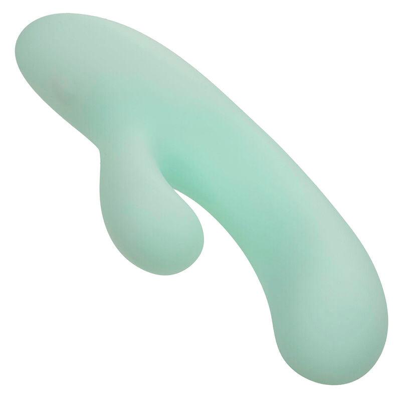 CALEXOTICS - PACIFICA FIJI VIBRADOR Y ESTIMULADOR PUNTO G 10 VIBRACIONES AQUA - Optelum