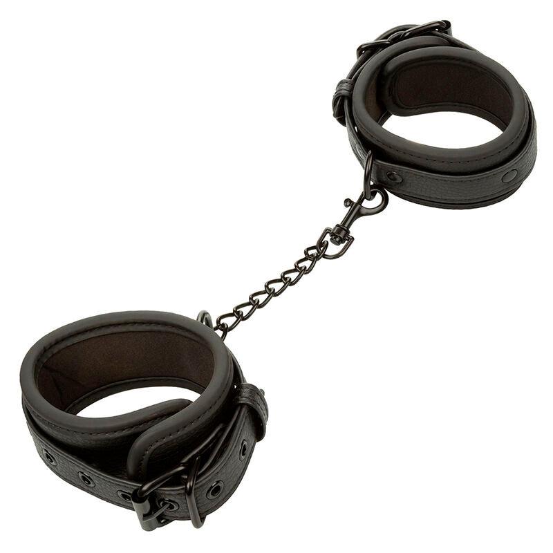 CALEXOTICS - NOCTURNAL ESPOSAS DE TOBILLO CUERO AJUSTABLE NEGRO - Optelum