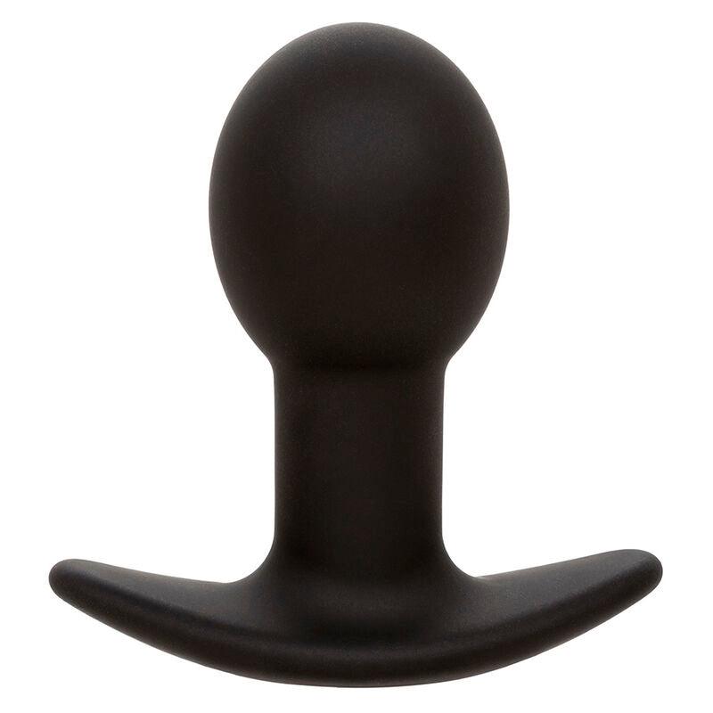 CALEXOTICS - ROCK BOTTOM PLUG ANAL 10 VIBRACIONES SILICONA NEGRO - Optelum