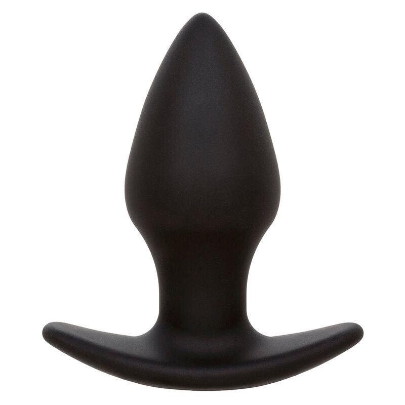 CALEXOTICS - ROCK BOTTOM PERFECT PLUG ANAL 10 VIBRACIONES SILICONA NEGRO - Optelum