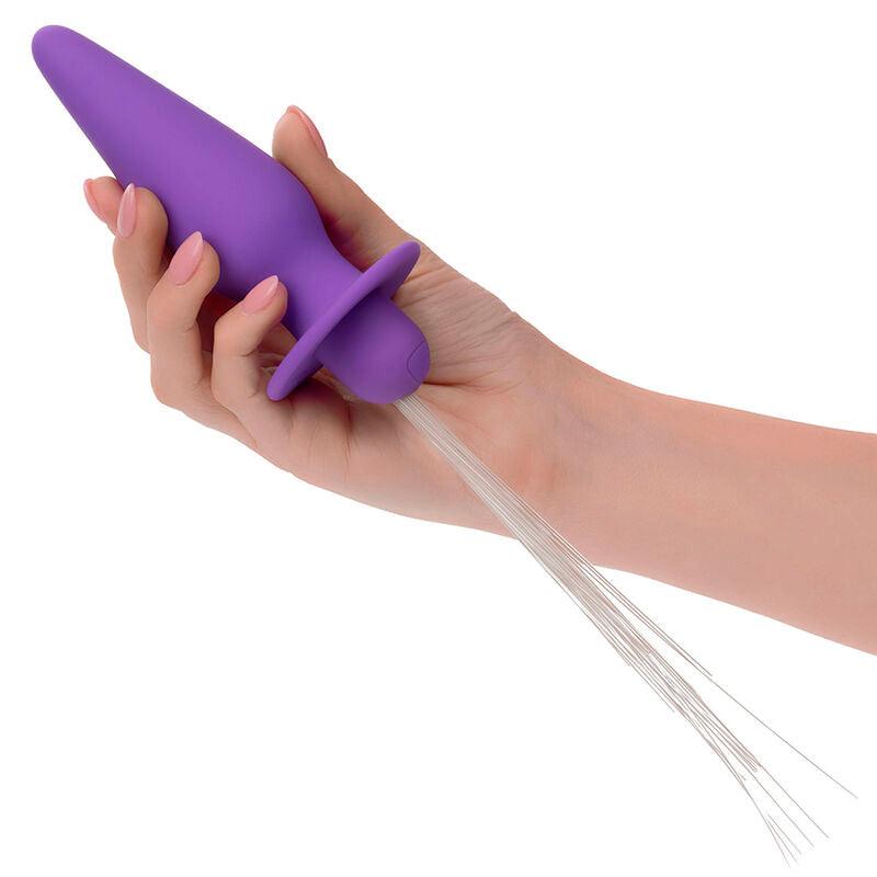 CALEXOTICS - SOUTHERN LIGHTS LIGHT UP PLUG ANAL CON LUCES 10 VIBRACIONES SILICONA VIOLETA - Optelum