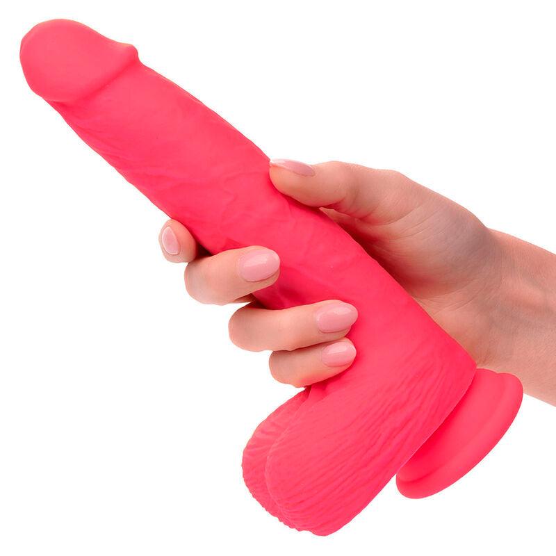 CALEXOTICS - STUDS VIBRADOR REALÍSTICO 10 VIBRACIONES Y ROSA - Optelum