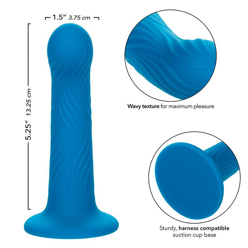 CALEXOTICS - WAVE RIDER RIPPLE PLUG ANAL AZUL - Optelum