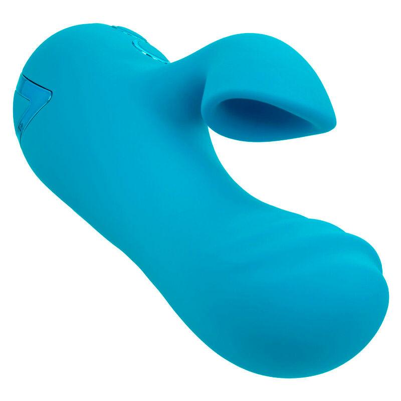 CALEXOTICS - SUNSET BEACH SEDUCER VIBRADOR Y ESTIMULADOR 10 FUNCIONES AZUL - Optelum