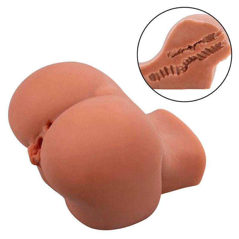 CALEXOTICS - THE ROLLER BABE DOBLE MASTURBADOR REALÍSTICO NATURAL - Optelum