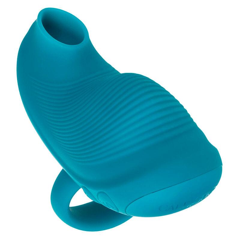 CALEXOTICS - ENVY MASAJEADOR DE BOLA RODANTE 7 VIBRACIONES AZUL - Optelum
