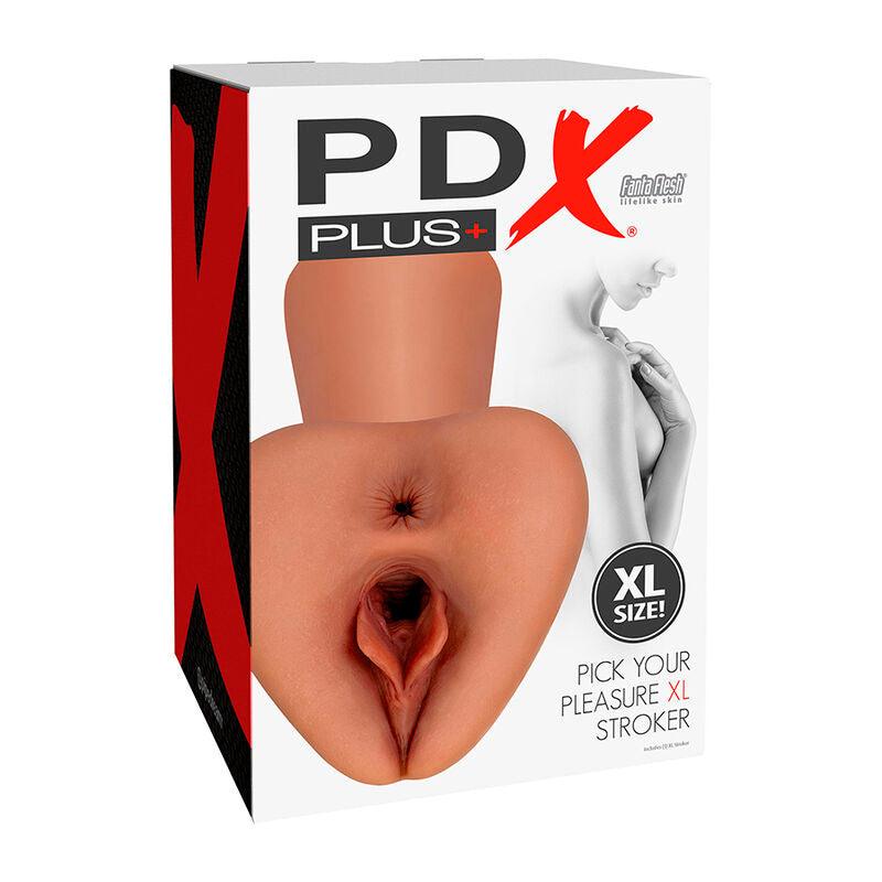 PDX PLUS - PICK YOUR PLEASURE MASTURBADOR REALÍSTICO XL MULATO - Optelum