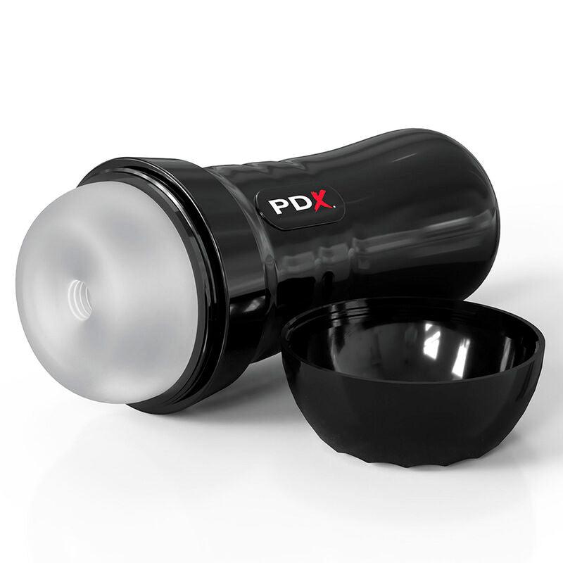 PDX EXTREME - SLIDE & GLIDE MASTURBADOR AUTOLUBRICANTE TRANSPARENTE - Optelum