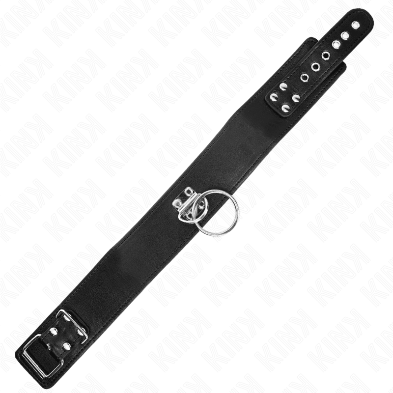 KINK - COLLAR CON CORREA 116 CM CON TACHUELAS CORREA POLIPIEL 50 X 5 CM - Optelum