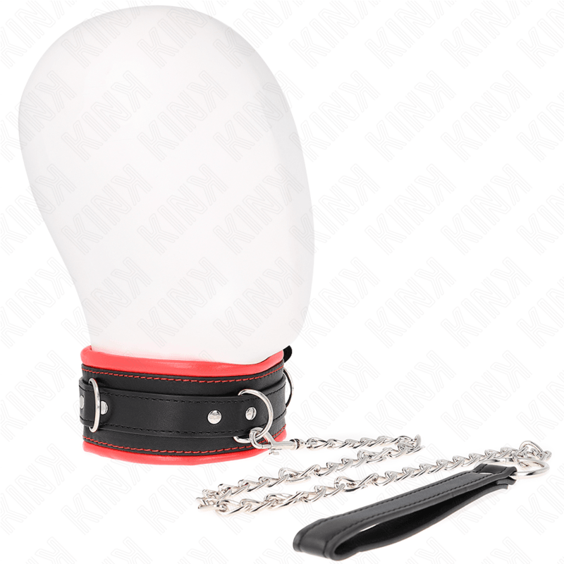 KINK - COLLAR CON CORREA 65 CM PESADO MODELO 3 AJUSTABLE 36.5-50 CM - Optelum