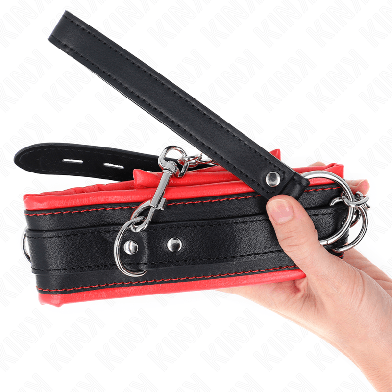 KINK - COLLAR CON CORREA 65 CM PESADO MODELO 3 AJUSTABLE 36.5-50 CM - Optelum