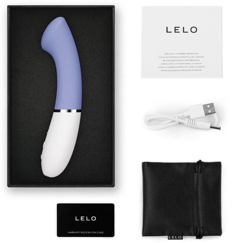 LELO - GIGI™ 3 VIBRADOR PUNTO G AZUL - Optelum