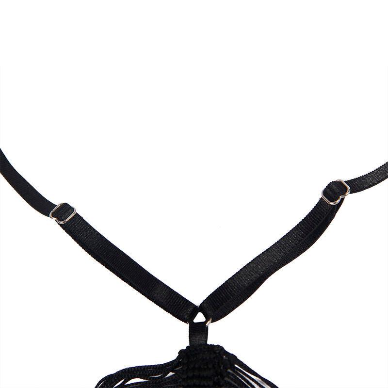 SUBBLIME - 954222 VESTIDO DE TIRAS + TANGA NEGRO S/M - Optelum