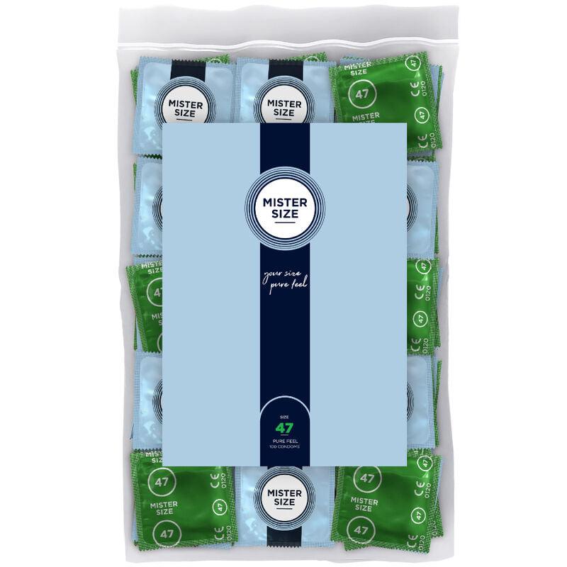 MISTER SIZE - PRESERVATIVOS TALLA XS 47 MM (100 UNIDADES) - Optelum