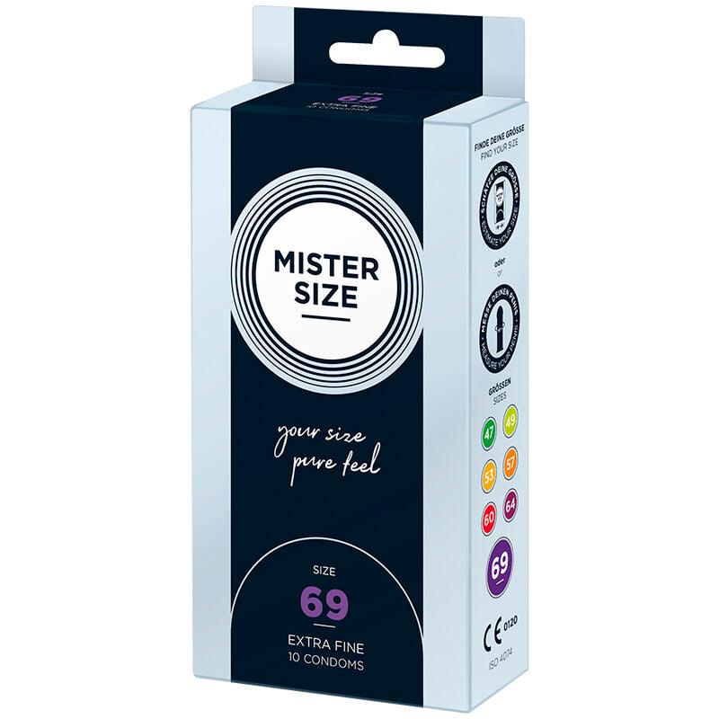 MISTER SIZE - PRESERVATIVOS TALLA XXXL 69 MM (10 UNIDADES) - Optelum