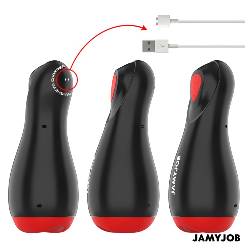 JAMYJOB - CORE-X MASTURBADOR AUTOMÁTICO 5 MODOS SUCCIÓN Y VIBRACIÓN - Optelum