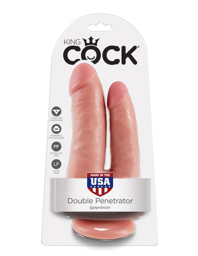 KING COCK - DOBLE PENETRACIÓN NATURAL - Optelum