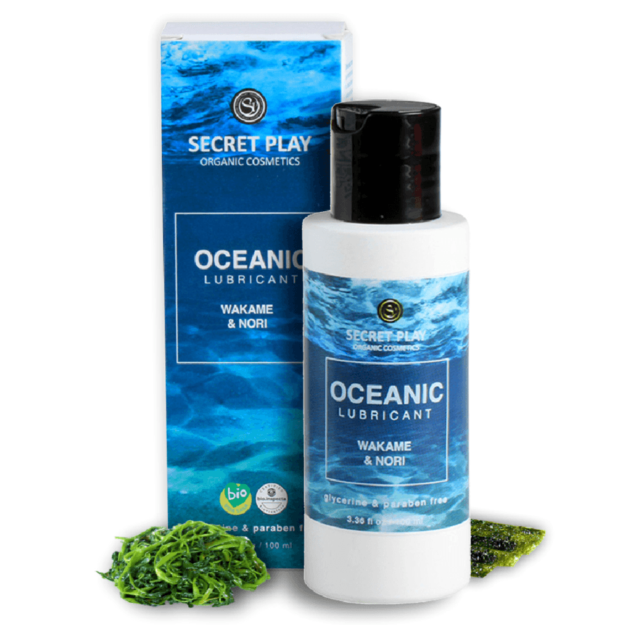 SECRETPLAY - LUBRICANTE ORGANICO OCEANIC 100ML - Optelum