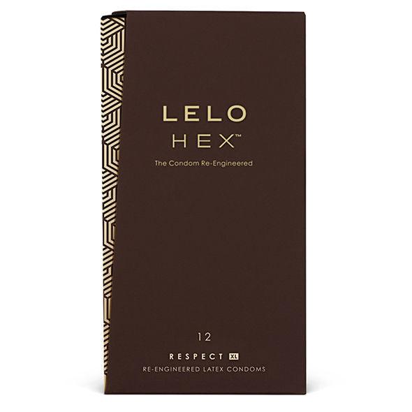 LELO - HEX PRESERVATIVO RESPECT XL 12 PACK - Optelum