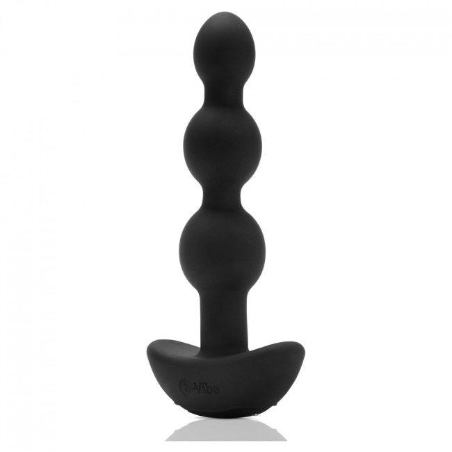 B-VIBE - TRIPLET ANAL CONTROL REMOTO BEADS NEGRO - Optelum