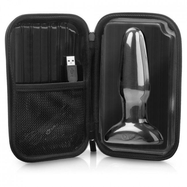 B-VIBE - RIMMING CONTROL REMOTO ANAL PLUG 2 NEGRO - Optelum