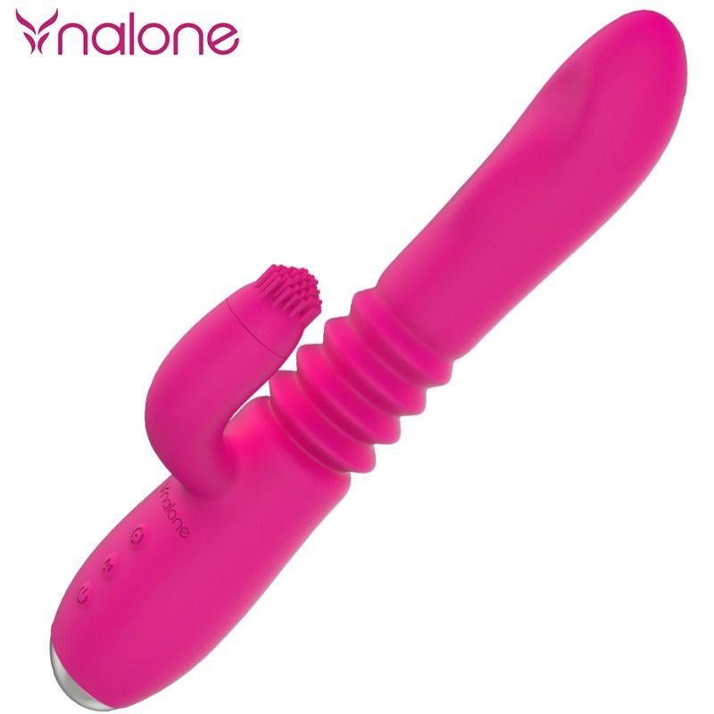 NALONE - VIBRADOR UP&DOWN Y RABBIT CON ROTACION - Optelum