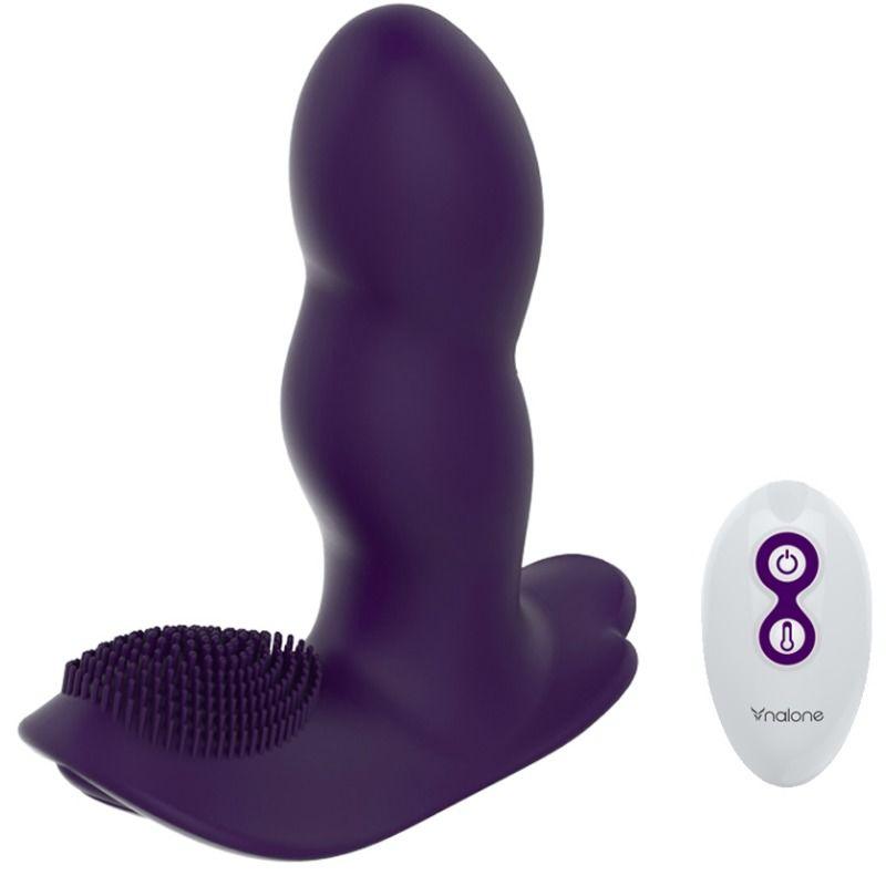 NALONE - LOLI MASAJEADOR CONTROL REMOTO - MORADO - Optelum