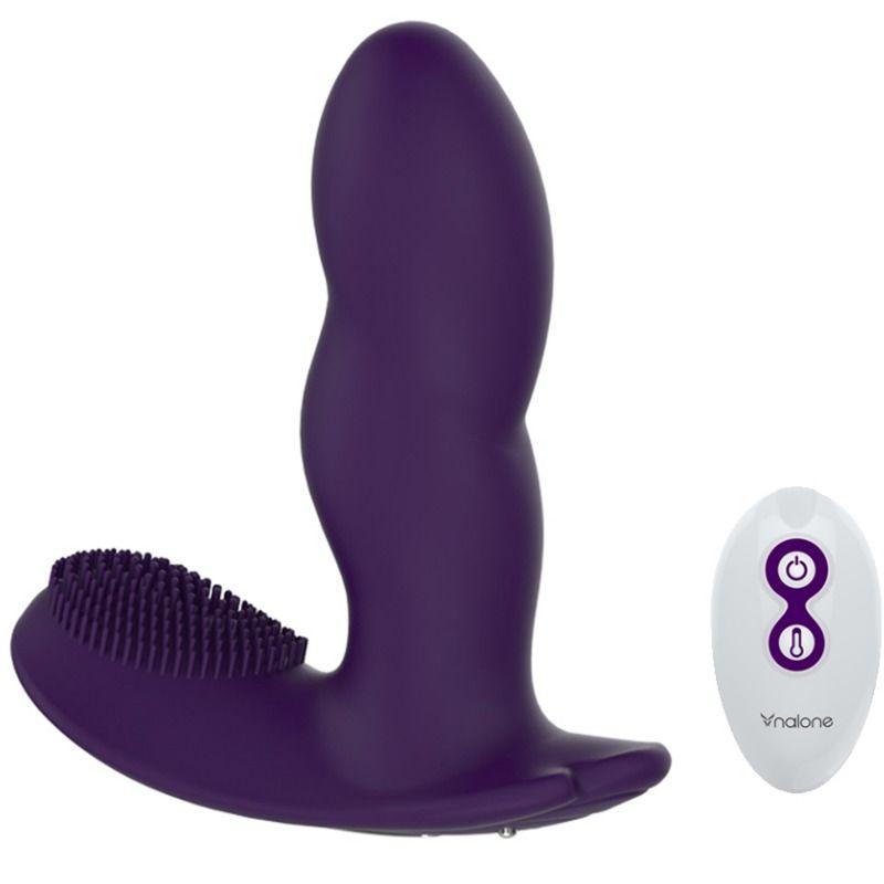 NALONE - LOLI MASAJEADOR CONTROL REMOTO - MORADO - Optelum