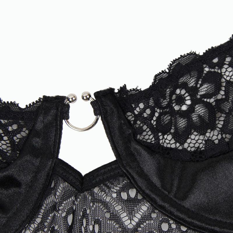 SUBBLIME - CORSET Y CINTURON NEGRO L/XL - Optelum