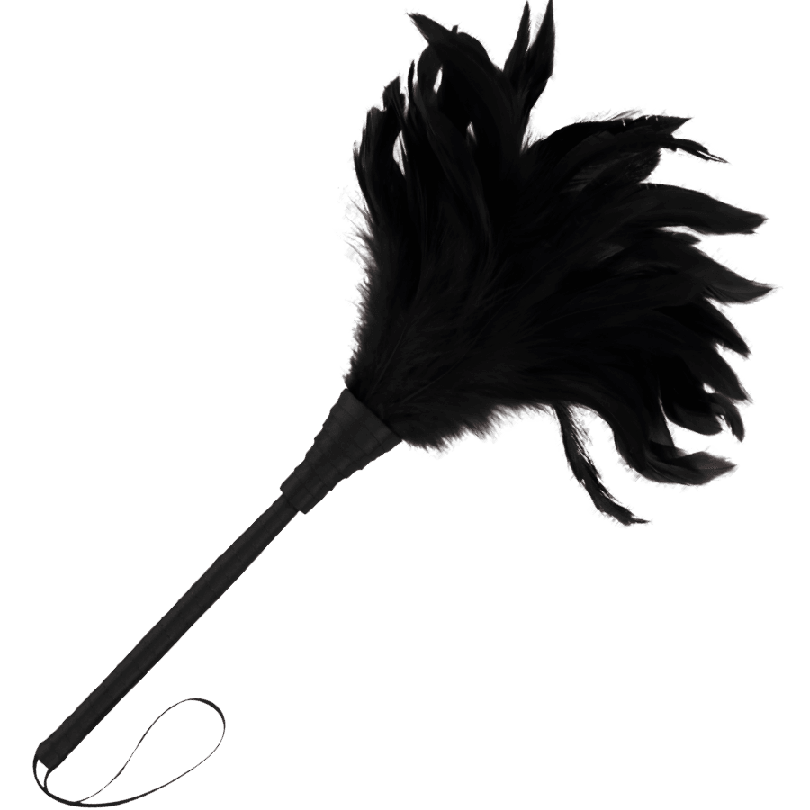 DARKNESS - PLUMA ESTIMULADORA NEGRO LUX - Optelum